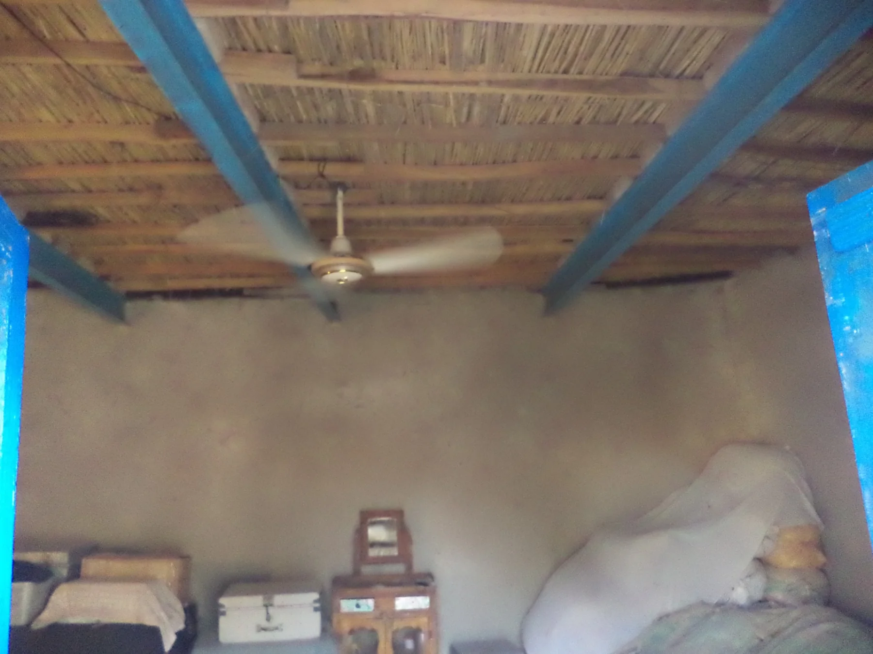 Completed roof interior