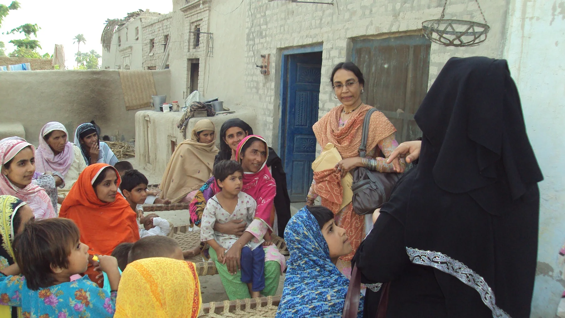 Community engagement with women and families